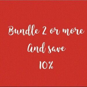 Save 10% on 2 or more items.